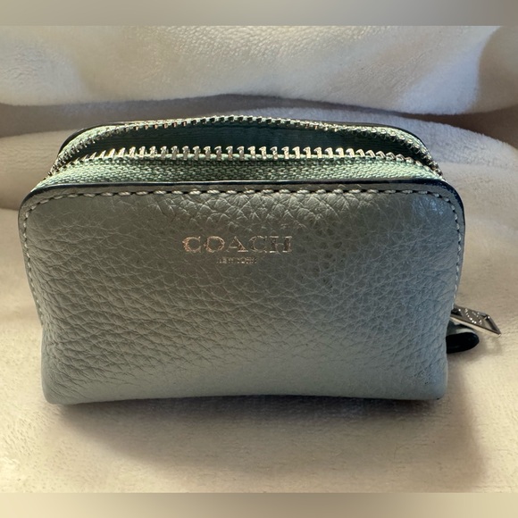 Coach Light Blue Coin Bag - Picture 10 of 10